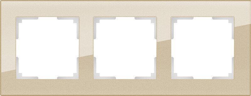 Рамка Werkel Favorit на 3 поста шампань WL01-Frame-03 4690389122972 в #REGION_NAME_DECLINE_PP#
