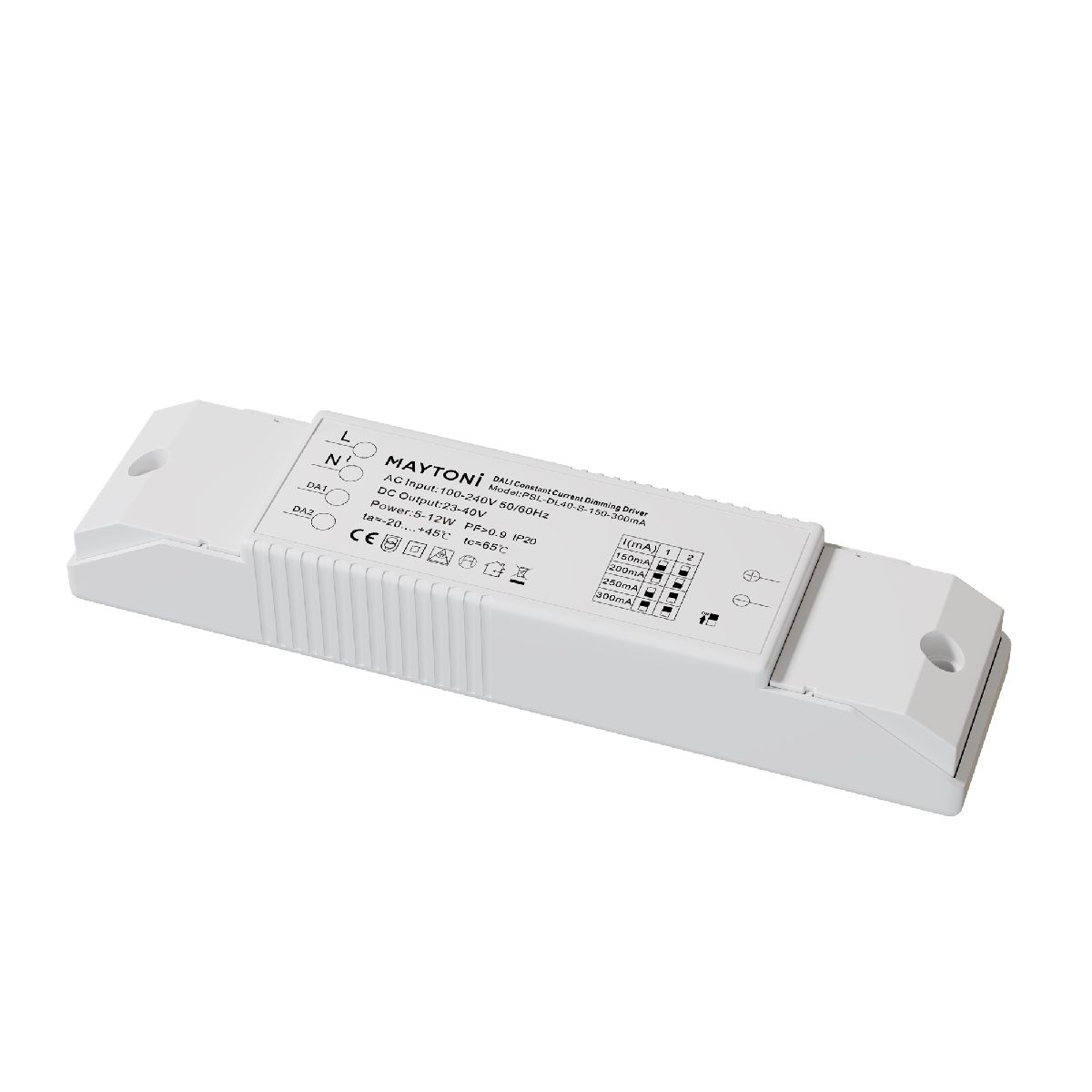 Блок питания Maytoni 5-12Вт DC23-40В IP20 Dali PSL-DL40-S-150-300mA в Санкт-Петербурге