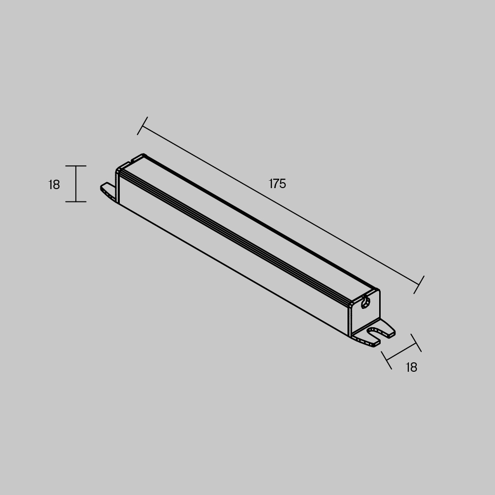 Блок питания Maytoni Led Strip PSL003 24В 24Вт IP20 821027 в Санкт-Петербурге