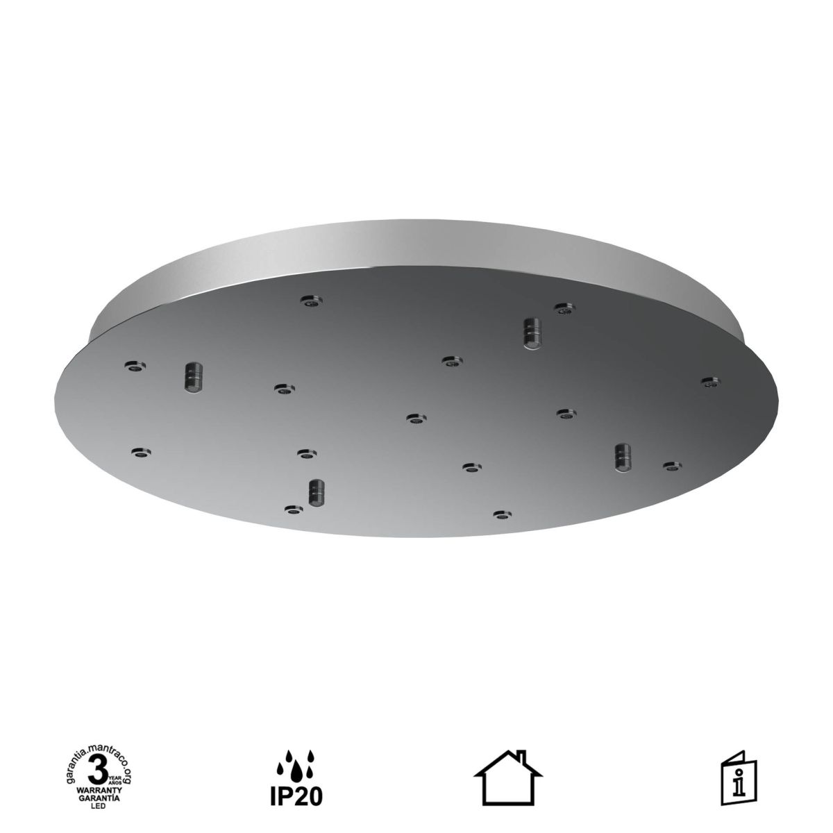 Основание потолочное 14L Mantra Modular Light Florones 9371 в Санкт-Петербурге