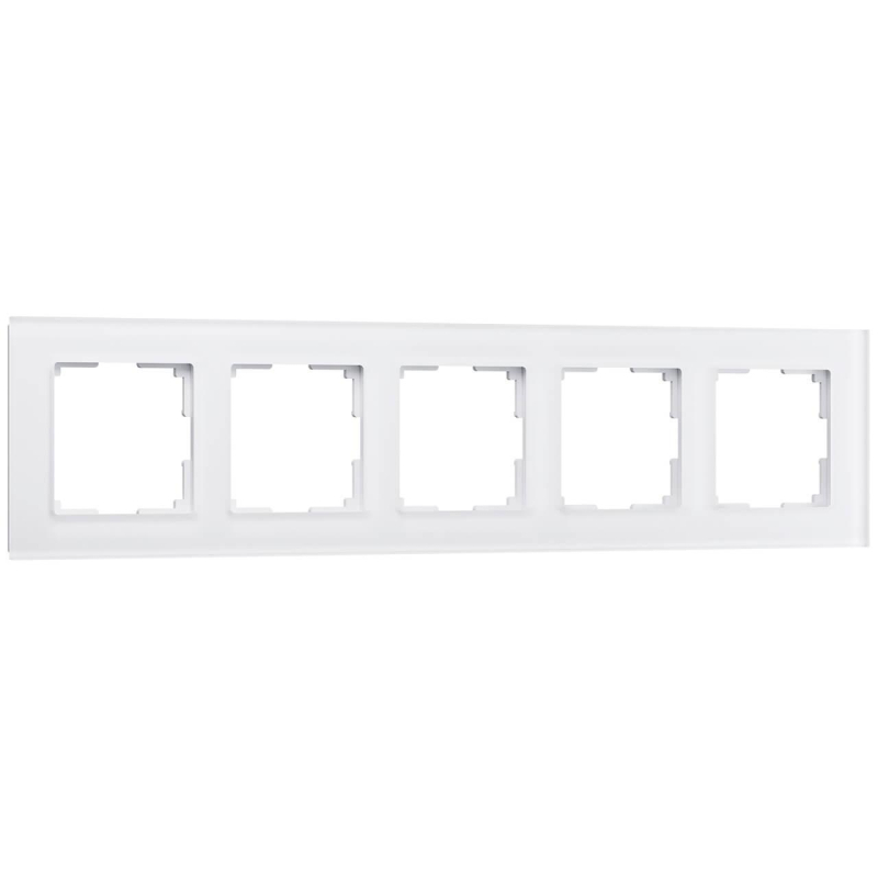 Рамка на 5 постов Werkel Favorit белый матовый W0051105 4690389160103 в Санкт-Петербурге
