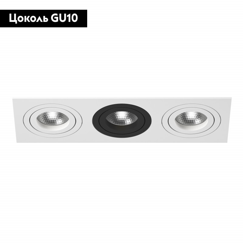 Встраиваемый светильник Lightstar INTERO 16 i536060706 (217536+217606+217607+217606) в #REGION_NAME_DECLINE_PP#