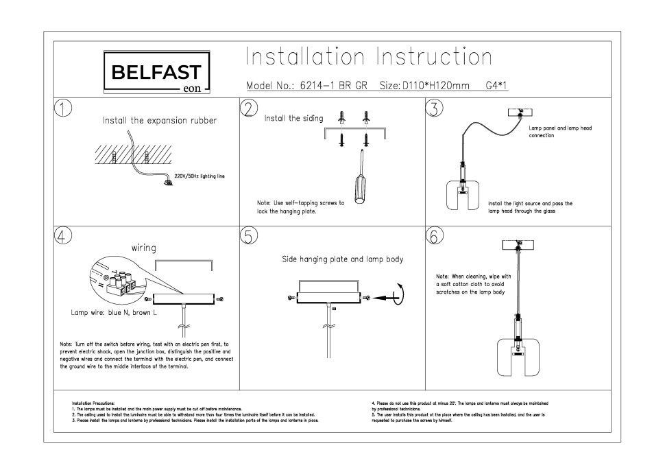 Подвесной светильник Belfast Pansy 6214-1 BR GR в #REGION_NAME_DECLINE_PP#