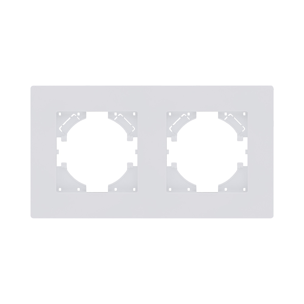 Рамка 2-постовая, белый матовый Kollinger Aspekt AT2WM в #REGION_NAME_DECLINE_PP#