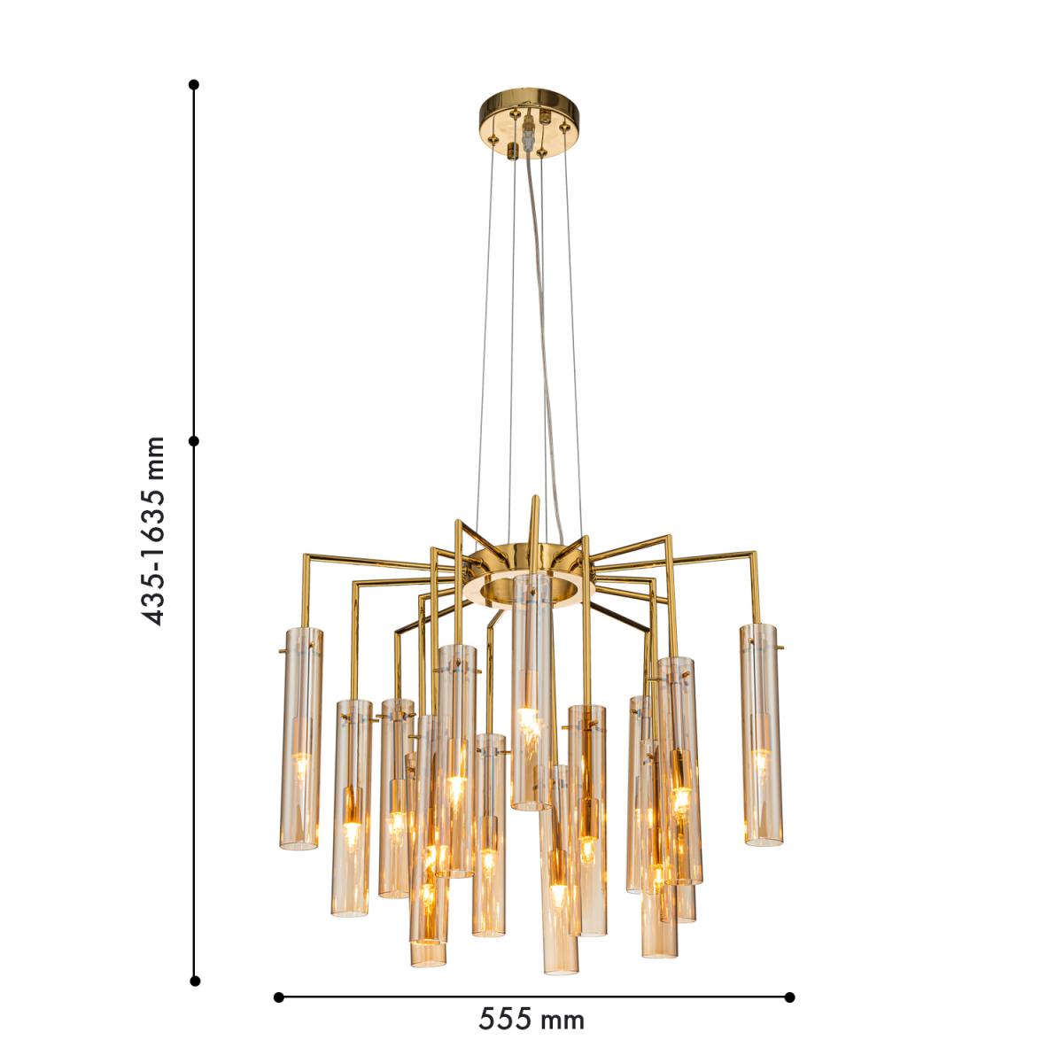 Подвесная люстра Favourite Orgel 4500-15P в #REGION_NAME_DECLINE_PP#