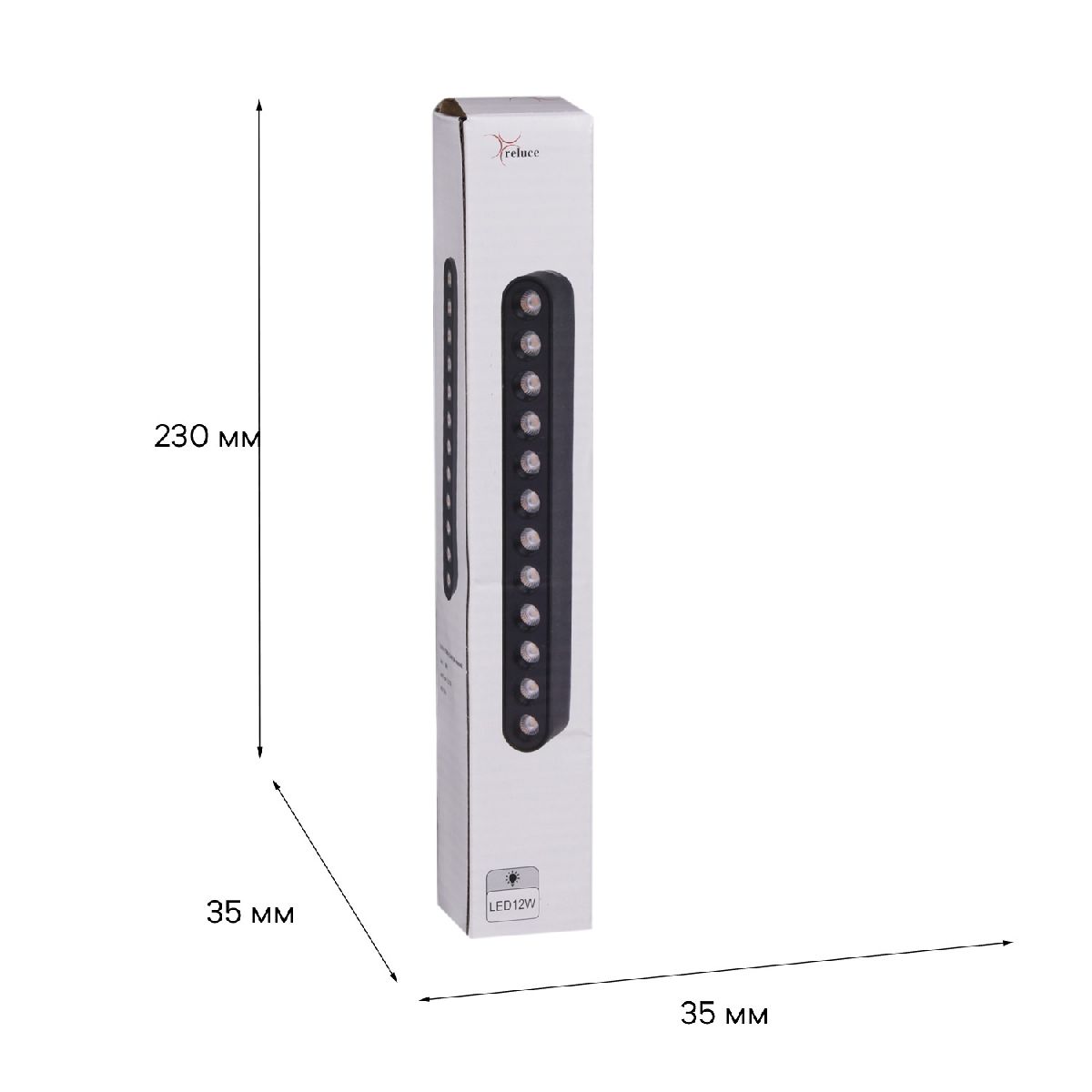 Трековый магнитный светильник Reluce 13002-9.3-001UR magnetic LED12W BK в Санкт-Петербурге