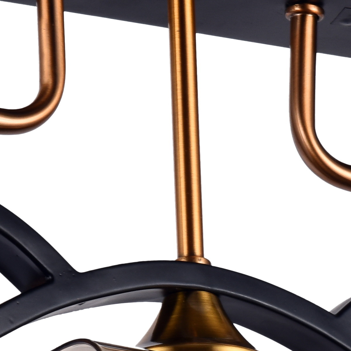 Потолочная люстра Reluce 72106-0.3-03 BK+GAB в Санкт-Петербурге