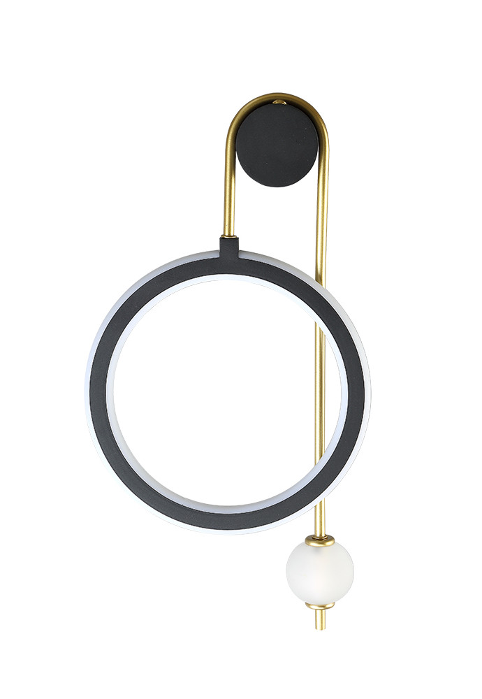 Бра Crystal lux CORIDA AP25W LED BLACK/GOLD в Санкт-Петербурге
