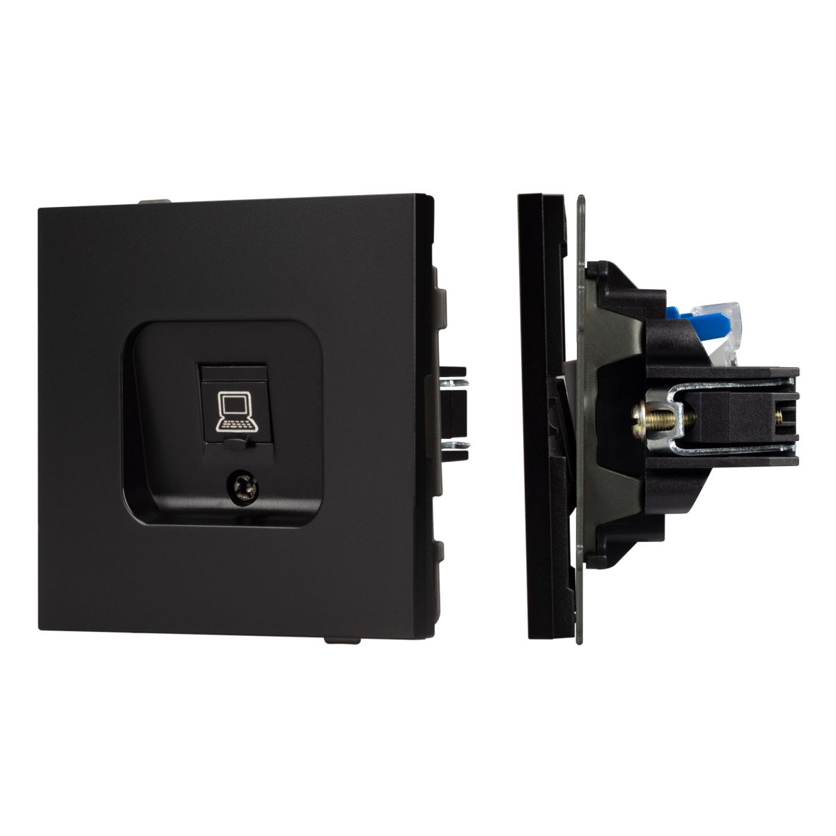 Механизм компьютерной розетки Arlight SCT-TENDO-MPC1-PL-BK (RJ-45, CAT6) 054104 в Санкт-Петербурге