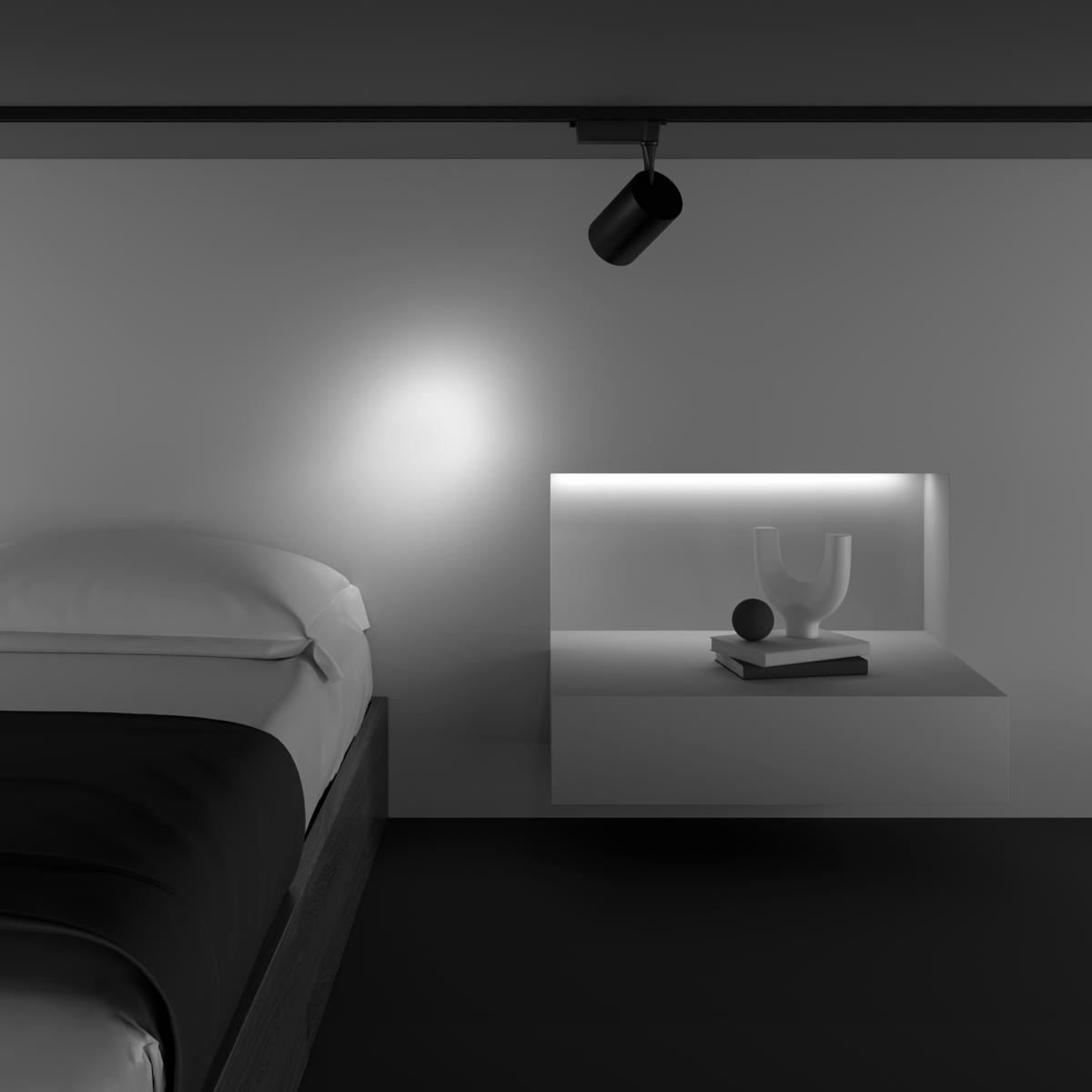 Трековый светильник Maytoni Technical Vuoro TR003-1-15W3K-S-B в #REGION_NAME_DECLINE_PP#