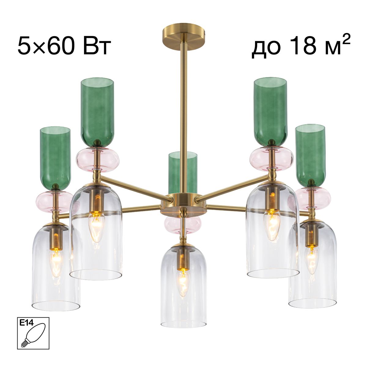 Люстра на штанге Citilux Tendy CL244151 в #REGION_NAME_DECLINE_PP#