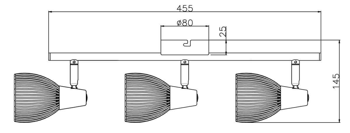 Спот Rivoli Distratto 7004-703 Б0038108 в Санкт-Петербурге