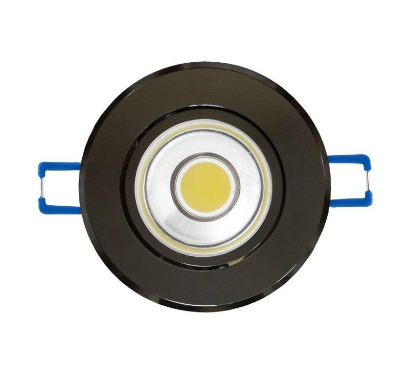 Светодиодный встраиваемый светильник (08786) Uniel 4500K ULM-R31-5W/NW IP20 Black Chrome в Санкт-Петербурге