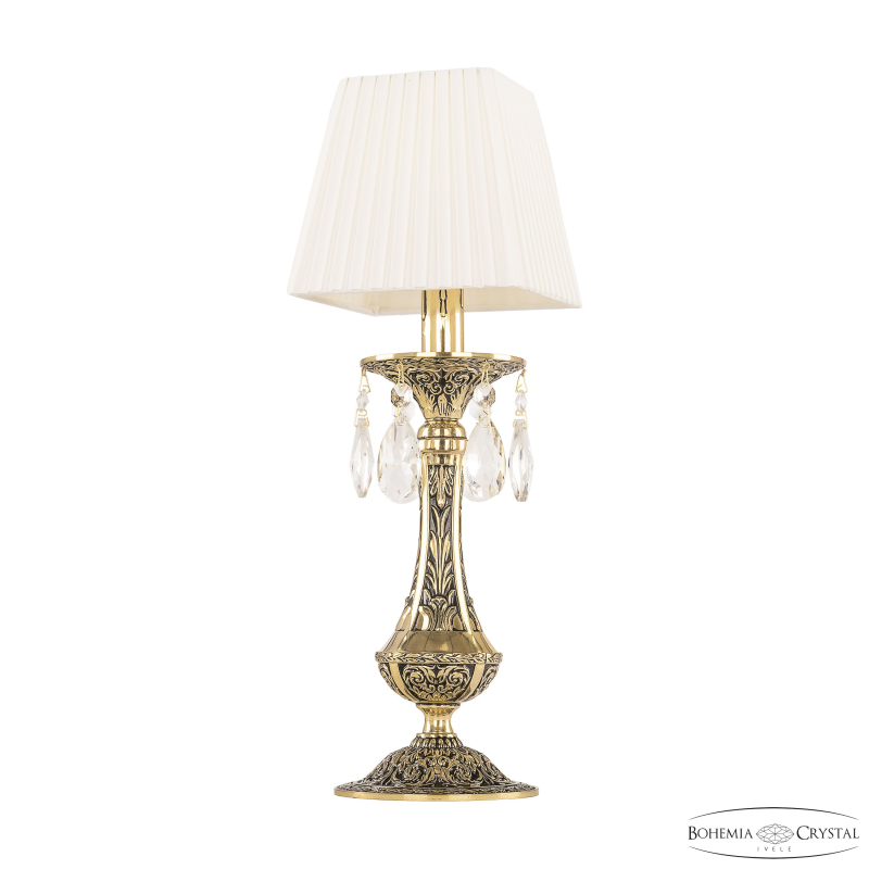 Настольная лампа Bohemia Ivele Crystal Florence 71100L/1 GB SQ01 в Санкт-Петербурге