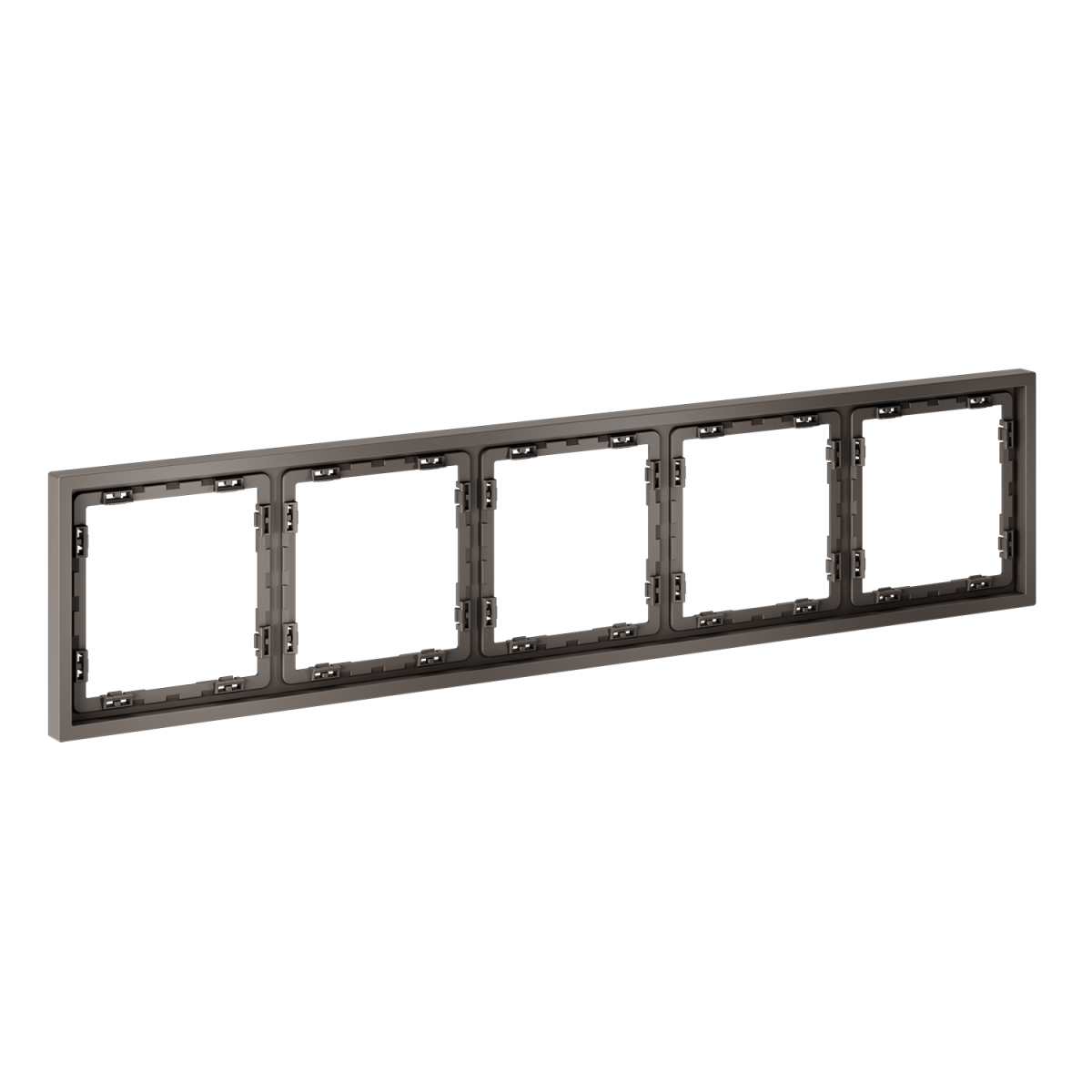 Рамка пластиковая Voltum S70 на 5 пост, (капучино) VLS100514 в #REGION_NAME_DECLINE_PP#