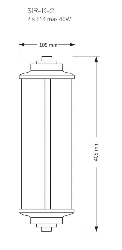 Настенный светильник Kutek Mood Siri SIR-K-2 (N) в Санкт-Петербурге