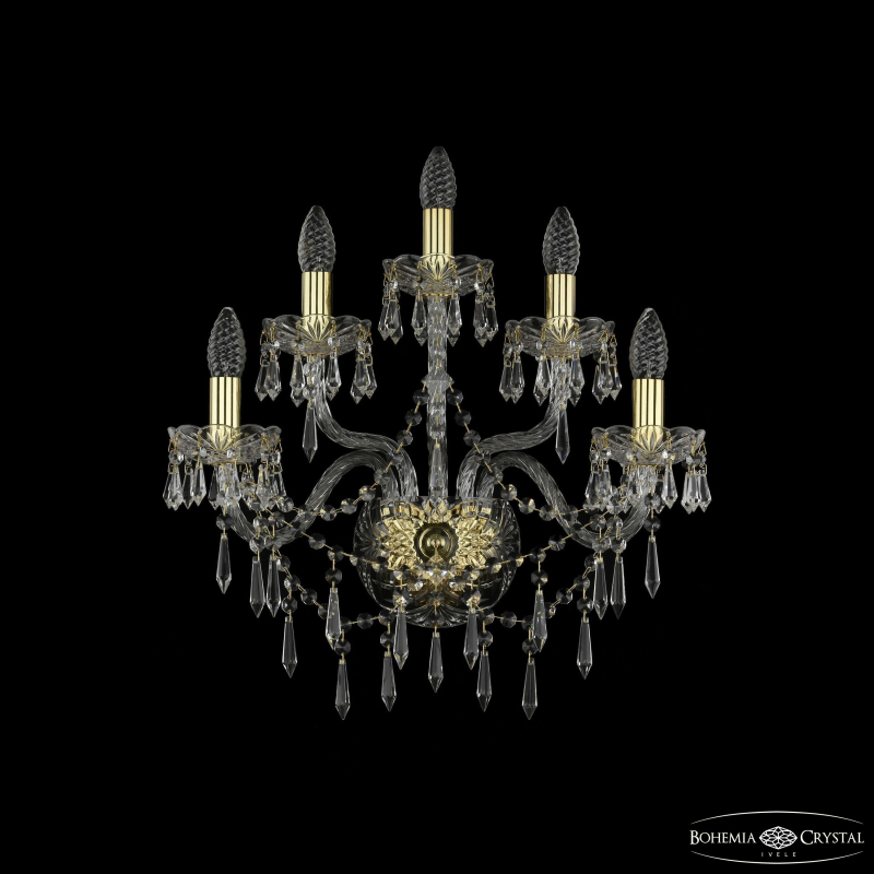 Бра Bohemia Ivele Crystal 1403B/2+2+1/195/XL G в Санкт-Петербурге