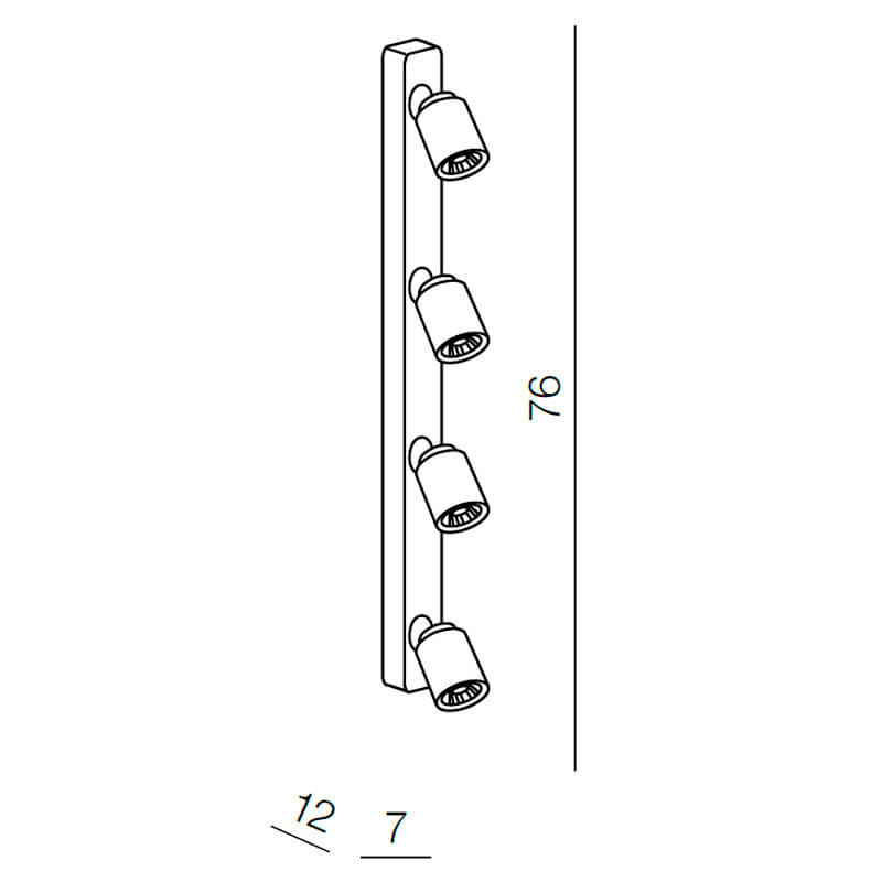 Спот Azzardo Tomi 4 PR AZ0665 в Санкт-Петербурге