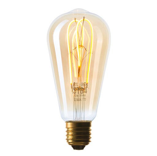 Лампа светодиодная филаментная диммируемая Sun Lumen E27 5W 2200K золотая 057-356 в Санкт-Петербурге