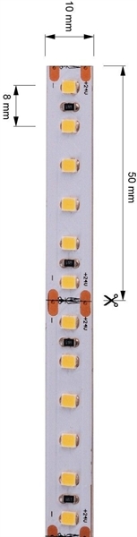 Светодиодная лента Deko-Light Flexibler LED Stripe 24В 2835 94Вт 3000K 10м IP20 840291 в Санкт-Петербурге