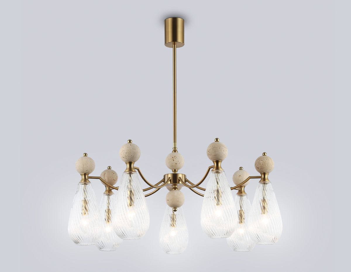 Люстра на штанге Ambrella Light High Light Ceramo Modern LH53287 в #REGION_NAME_DECLINE_PP#