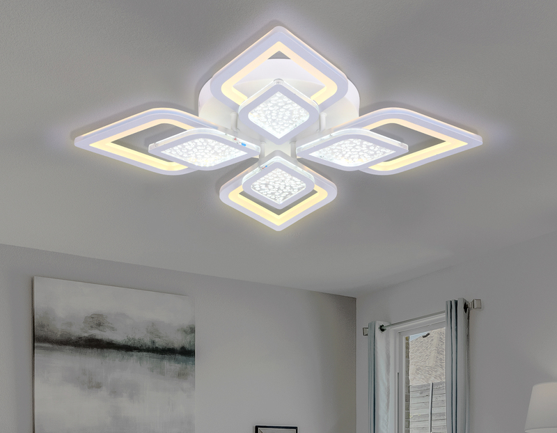 Потолочный светодиодный светильник Ambrella Light Acrylica FA4285 в Санкт-Петербурге