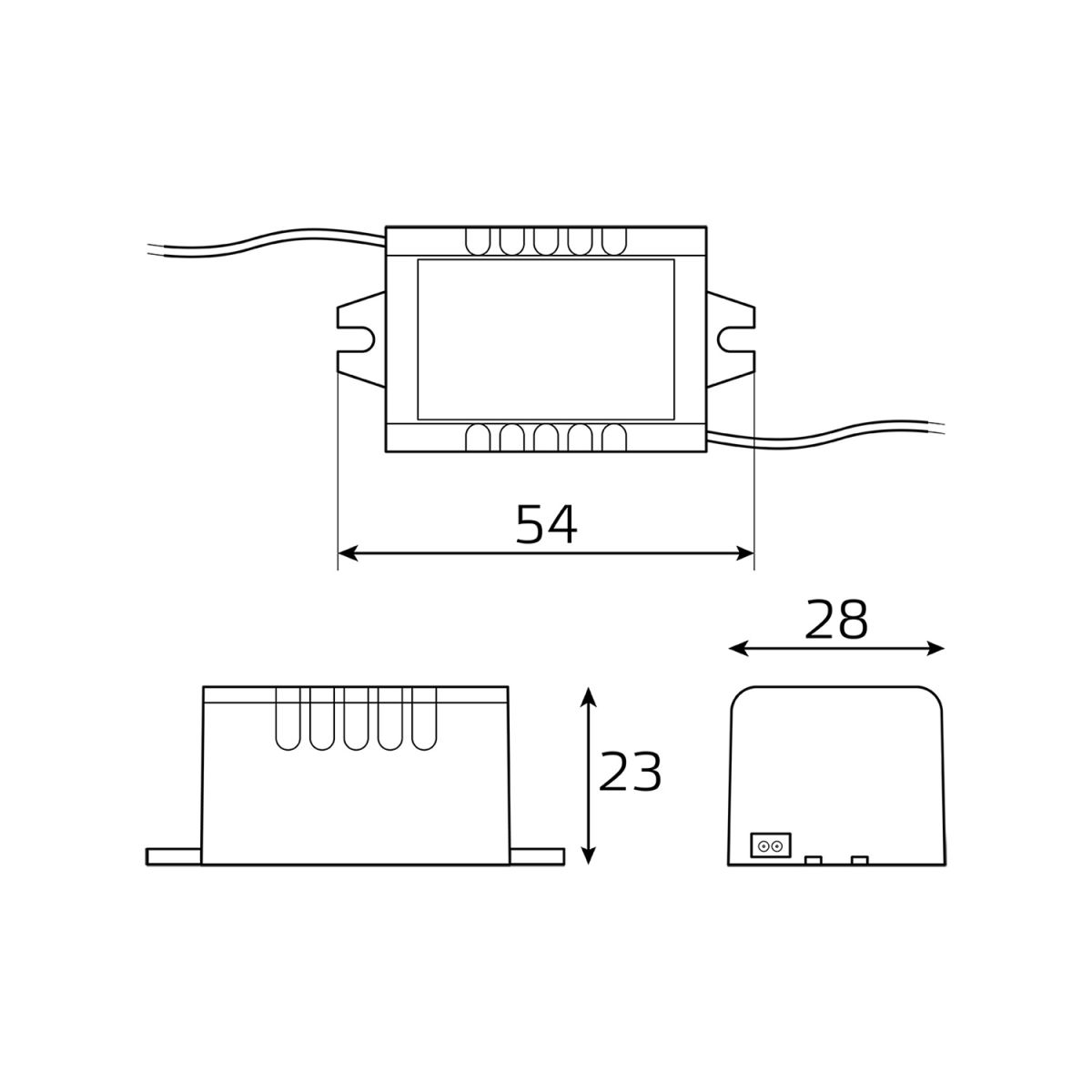 Блок питания Gauss Basic 5Вт DC12В 0.42А IP67 BT520 в Санкт-Петербурге