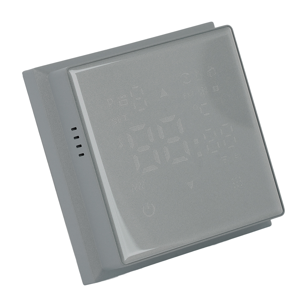 Терморегулятор Wi-Fi (механизм) Stekker Эмили RSW00-5119-10 платиново-серый soft touch 50378 в #REGION_NAME_DECLINE_PP#