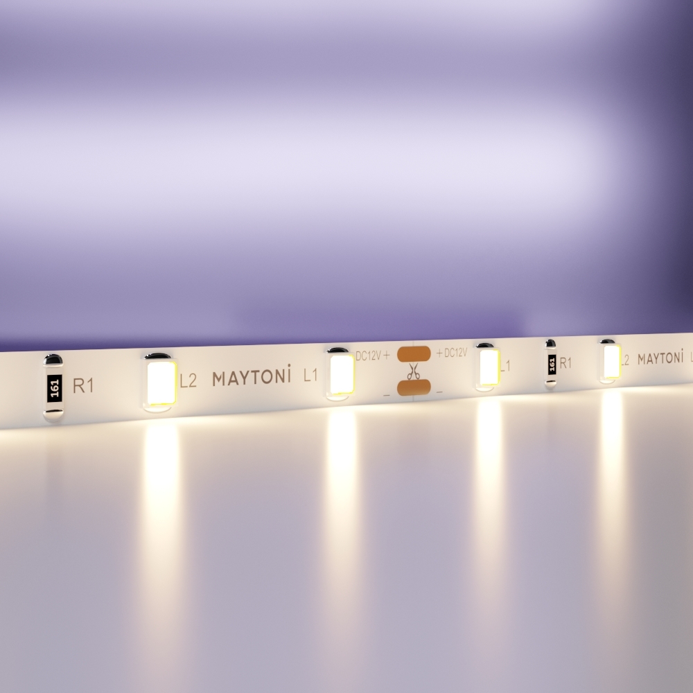 Светодиодная лента Maytoni Technical Led strip 12В 2835 4,8Вт/м 3000K 5м IP20 20007 в Санкт-Петербурге