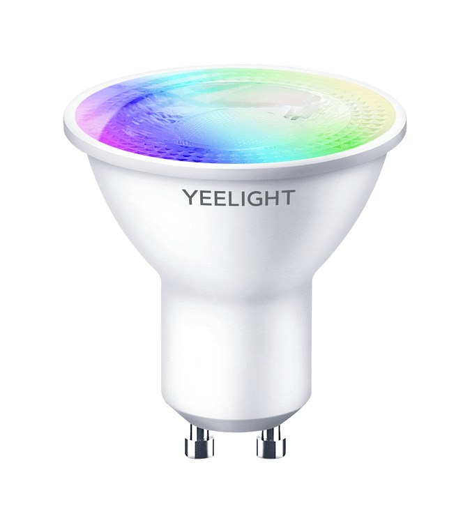 Светодиодная умная лампа Yeelight Smart bulb(Multicolor) GU10 4,5W 2700/6500K YLDP004-A в Санкт-Петербурге