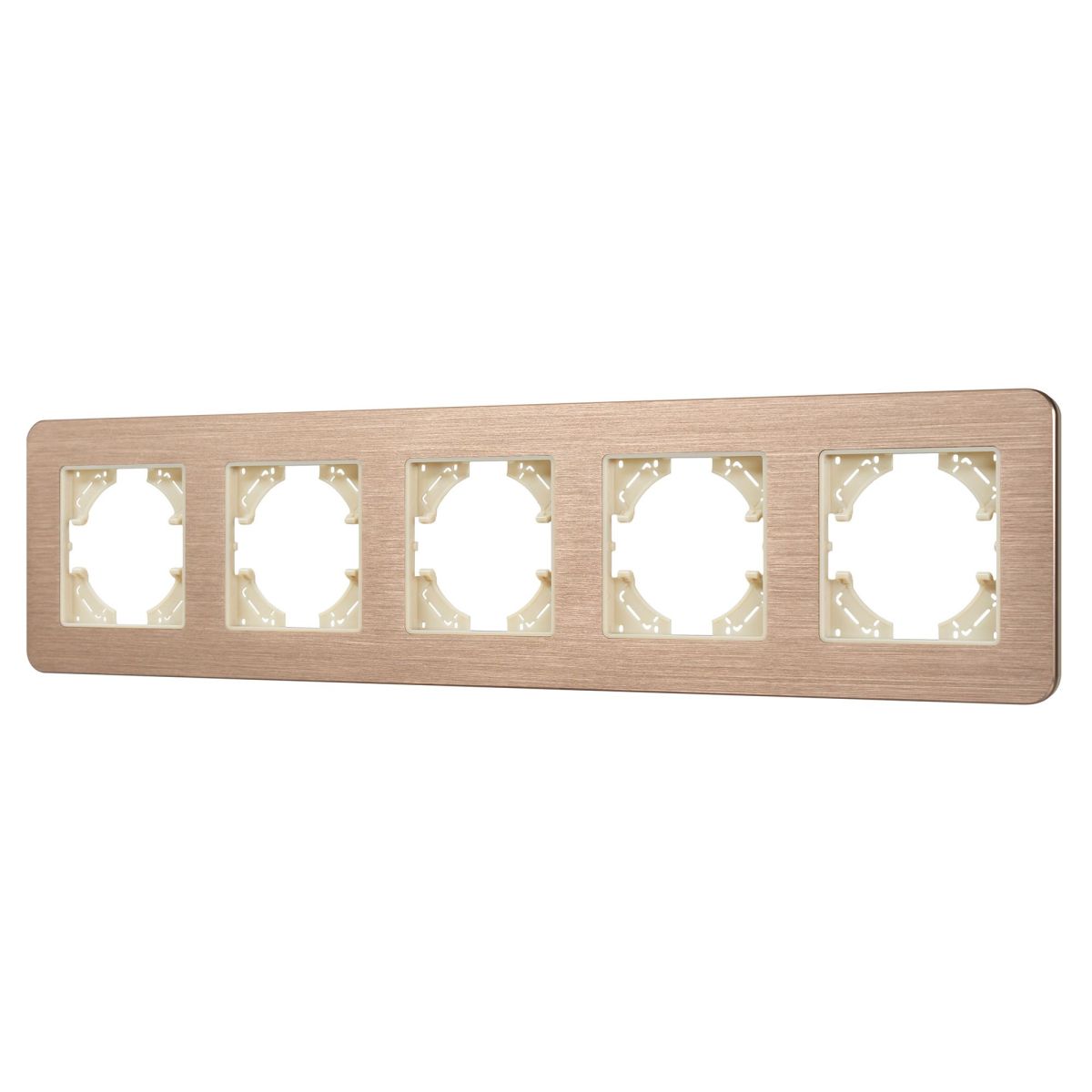 Рамка на 5 постов алюминиевая Arlight FRM-AKIRY-AL-5-GD 049736 в Санкт-Петербурге
