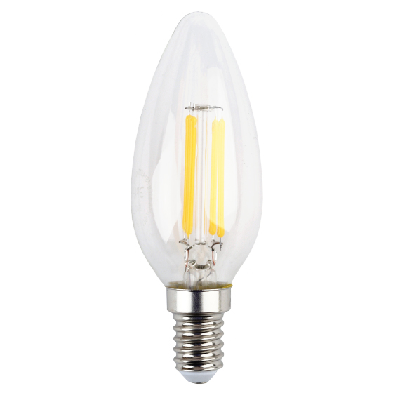 Лампа светодиодная Эра E14 5W 2700K F-LED B35-5W-827-E14 Б0043435 в #REGION_NAME_DECLINE_PP#