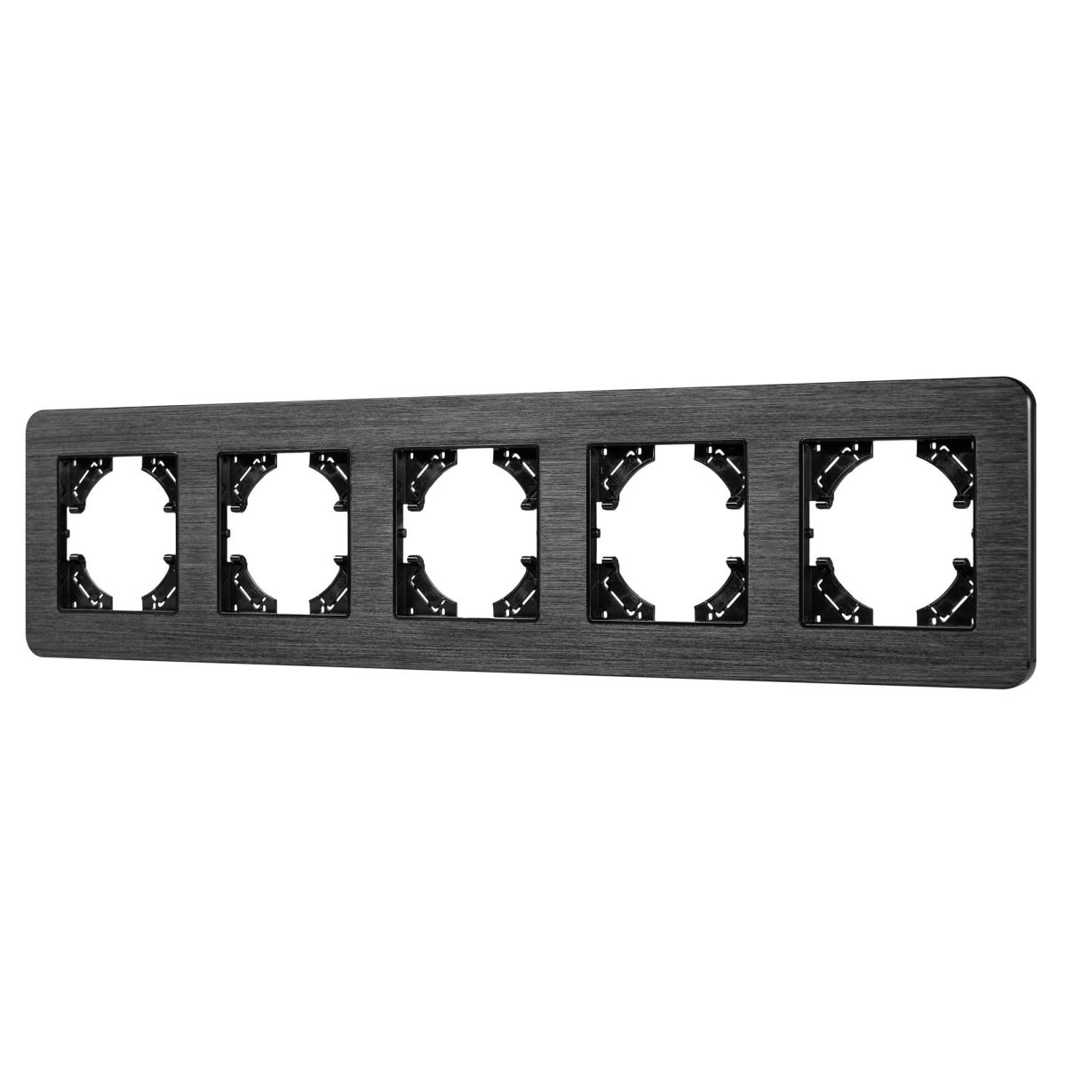 Рамка на 5 постов алюминиевая Arlight FRM-AKIRY-AL-5-BK 049735 в Санкт-Петербурге