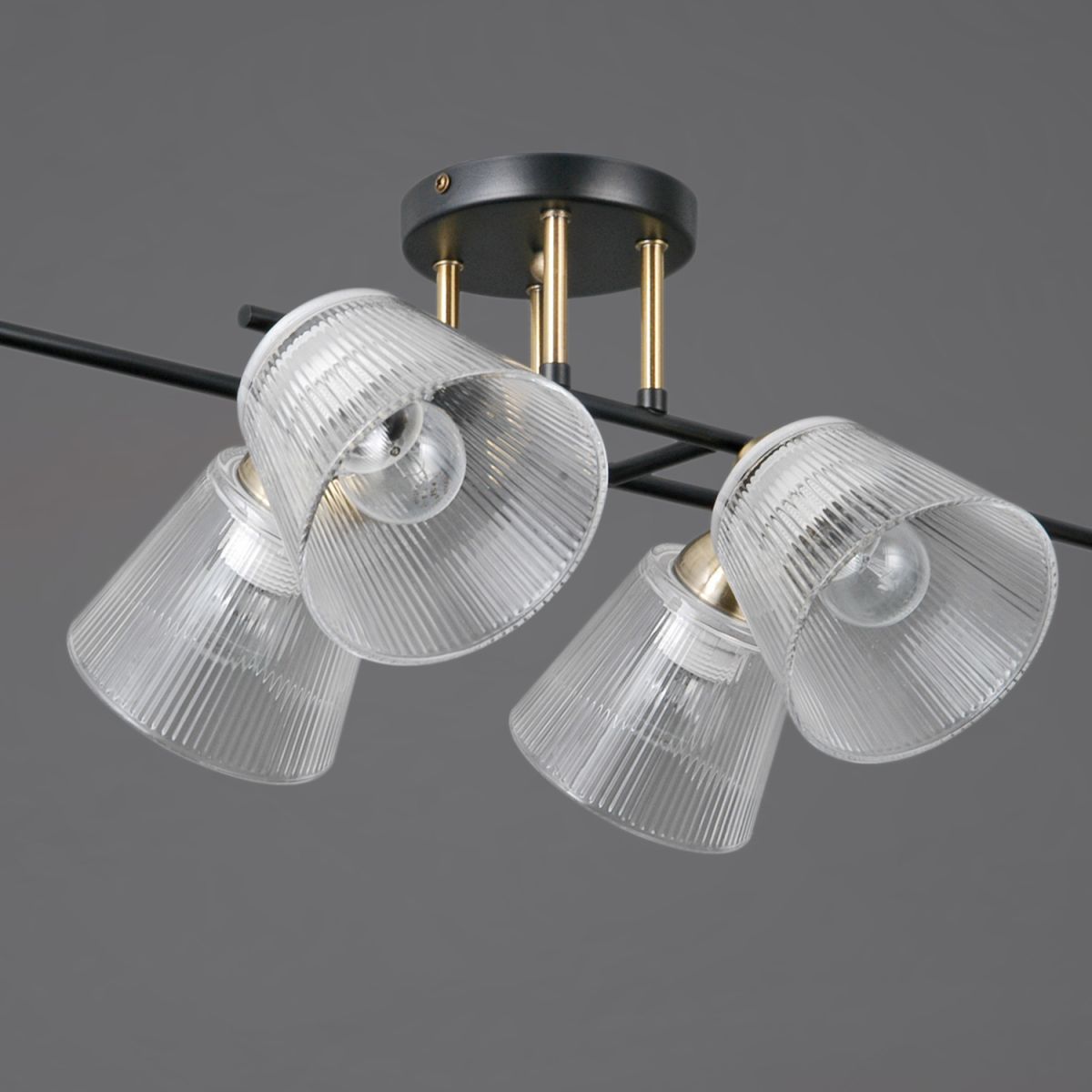 Потолочная люстра Illumico IL0845-6CSQ-25BKAB ELITE в Санкт-Петербурге