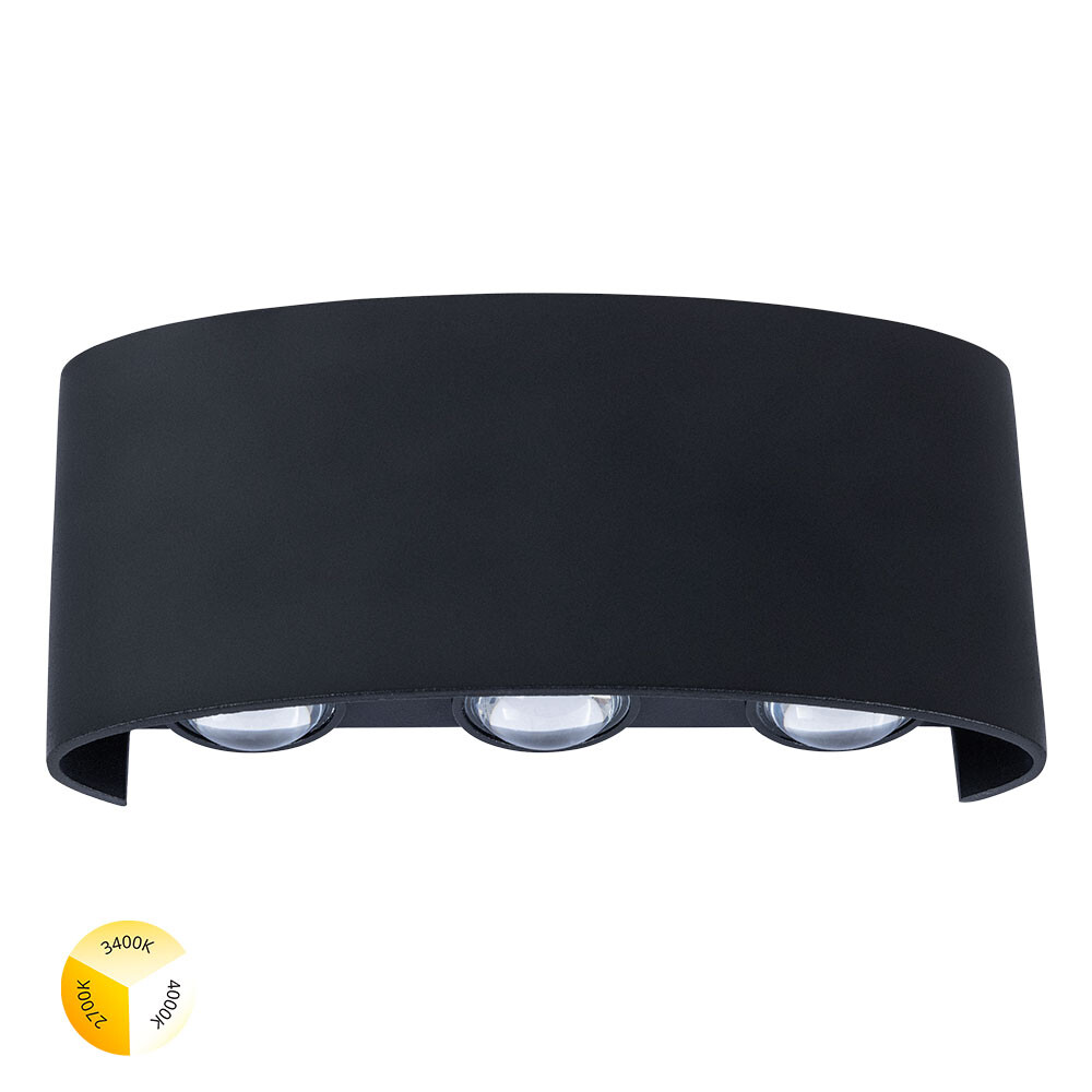 Уличный настенный светильник Arte Lamp Bosto A3722AL-6BK в #REGION_NAME_DECLINE_PP#