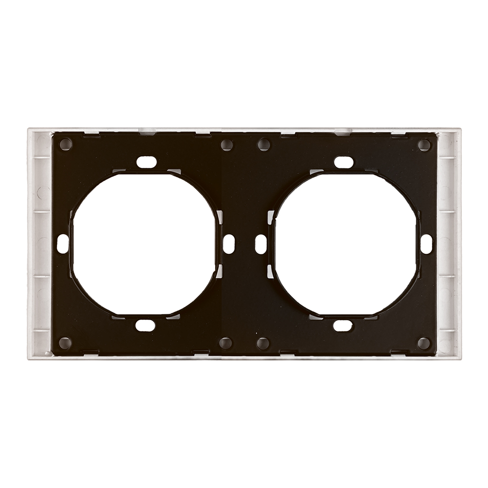 Рамка 2-местная Stekker Мия PFR00-3002-08 пудровый жемчуг 50487 в Санкт-Петербурге