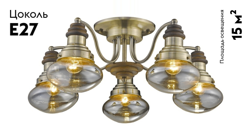 Потолочная люстра Velante 306-507-05 в #REGION_NAME_DECLINE_PP#