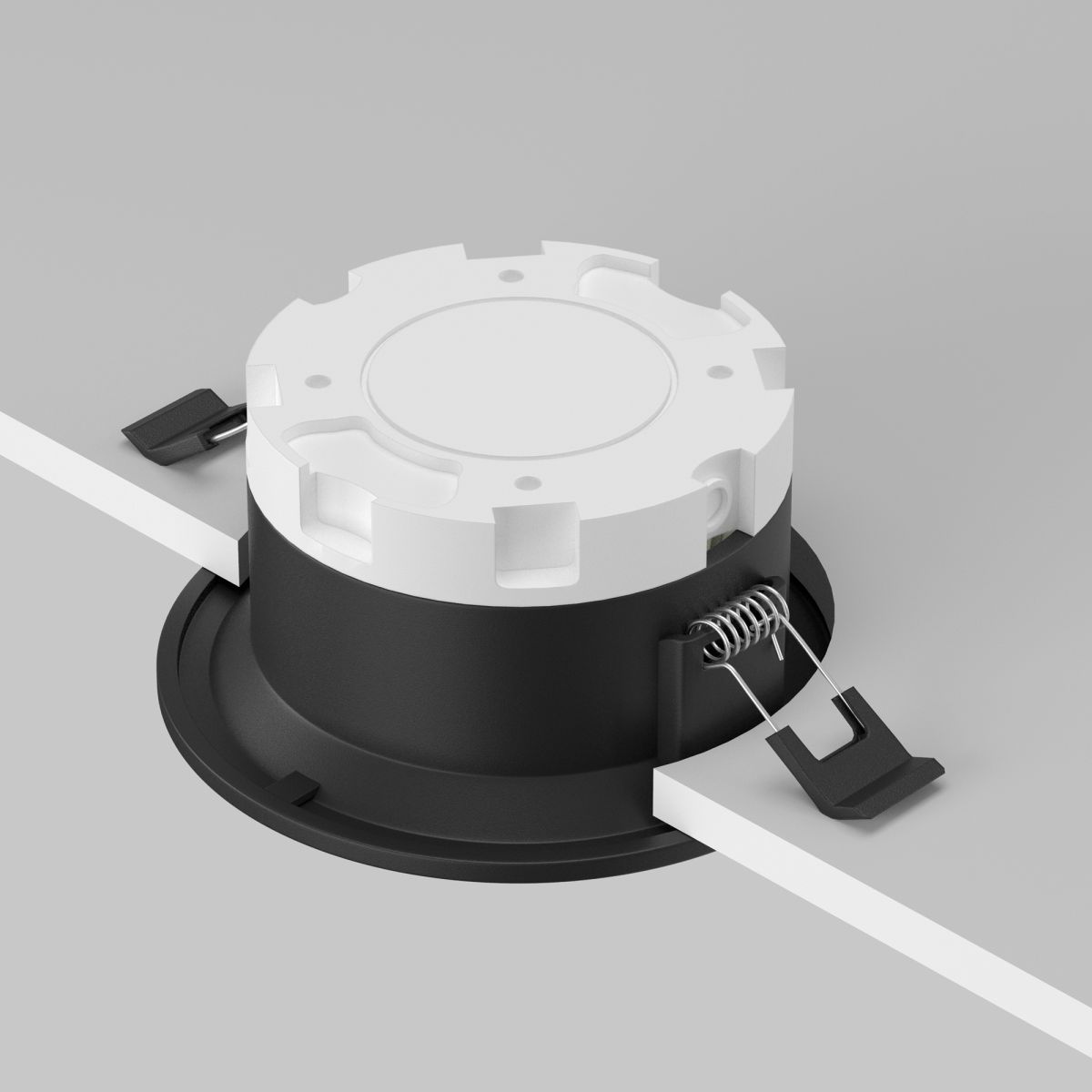 Встраиваемый светильник Maytoni Technical Slim DL027-GX53-B в #REGION_NAME_DECLINE_PP#