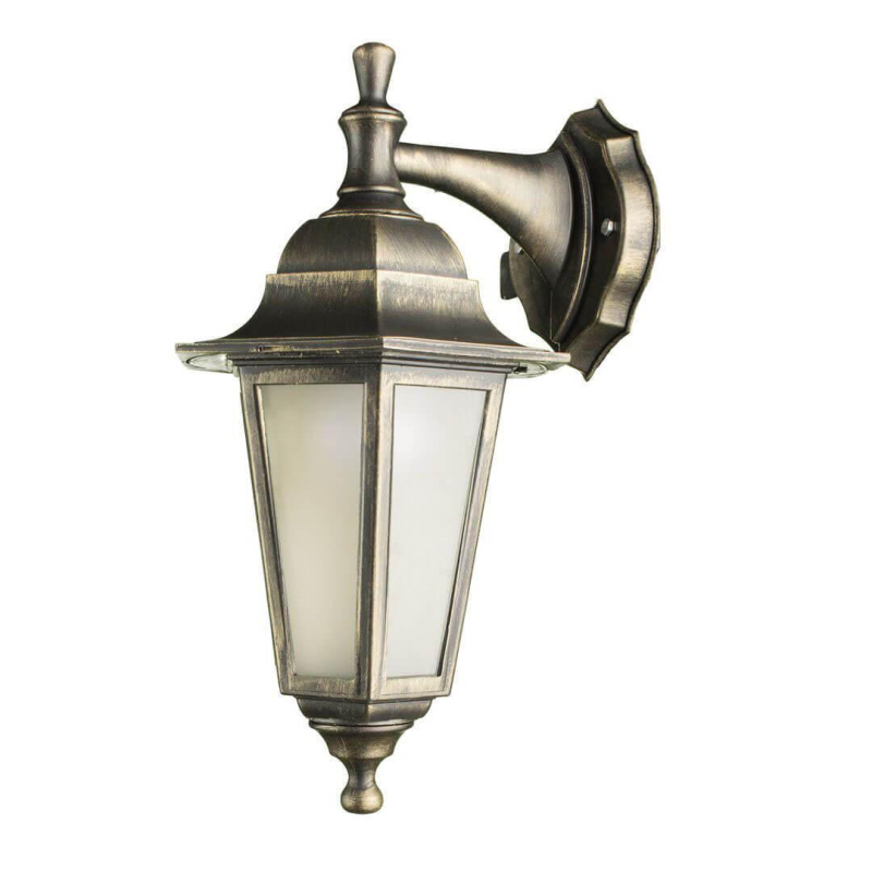 Уличный настенный светильник Arte Lamp Zagreb A1216AL-1BR в Санкт-Петербурге