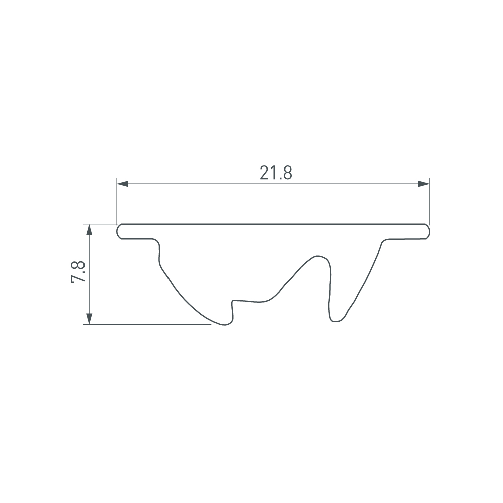 Экран асимметричный Arlight SL-LINE-W20-2500 (Пластик) 033746(1) в Санкт-Петербурге