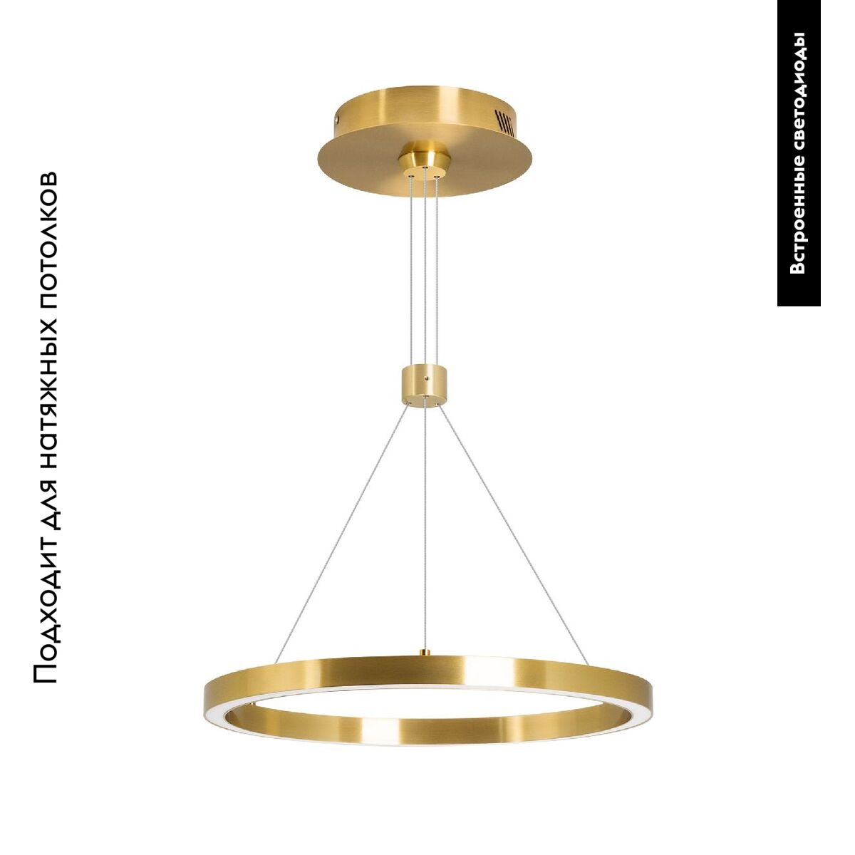 Подвесной светильник Arlight SP-CONGO-CAN-1-R600-36W Day4000 (GD, 120 deg, 230V) 046243 в Санкт-Петербурге