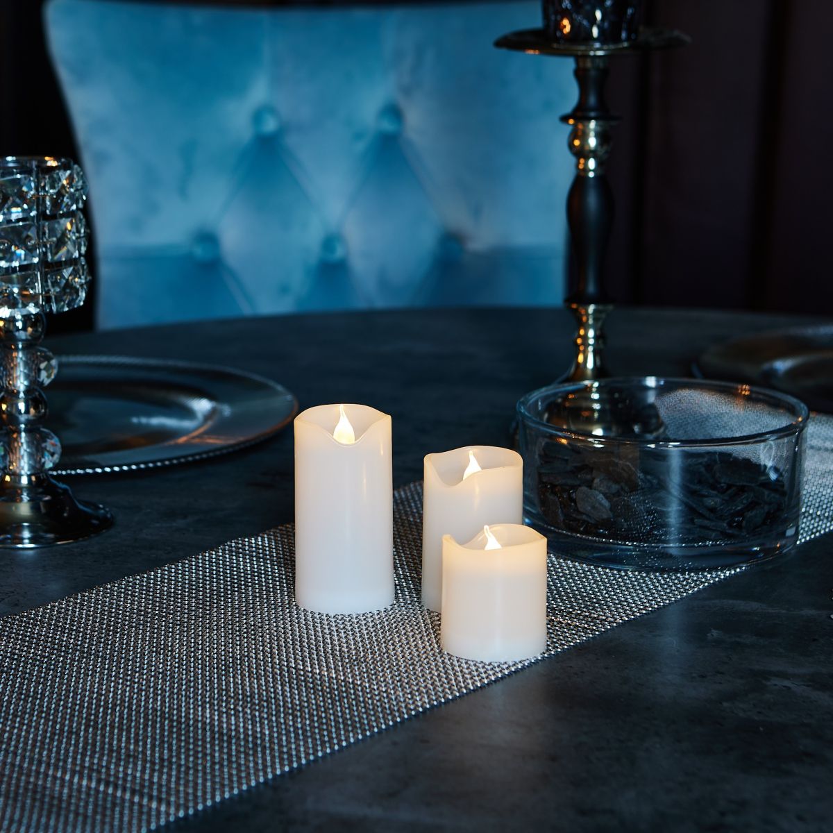 Набор свечей светодиодных Uniel ULD-F060 WARM WHITE CANDLE SET3 UL-00008593 в #REGION_NAME_DECLINE_PP#