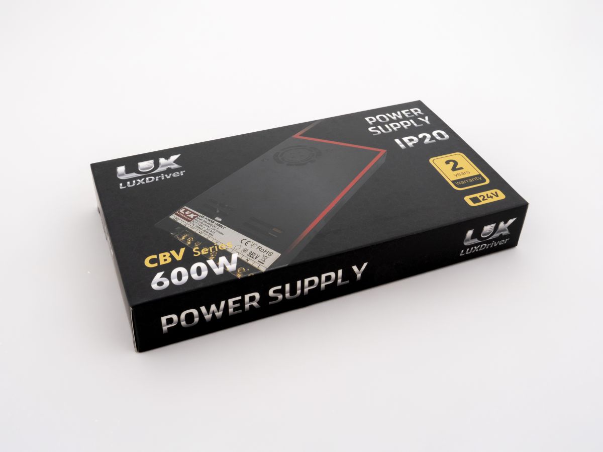Блок питания LEDS POWER LUXDriver 600Вт 24В 007168 в Санкт-Петербурге