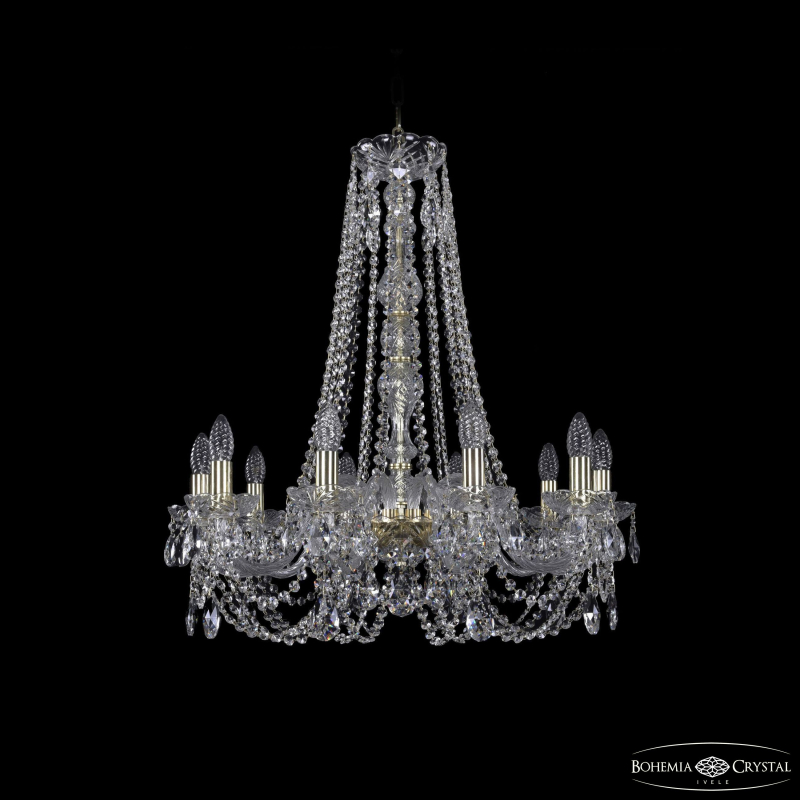 Подвесная люстра Bohemia Ivele Crystal 1406/10/240/h-75 G в Санкт-Петербурге