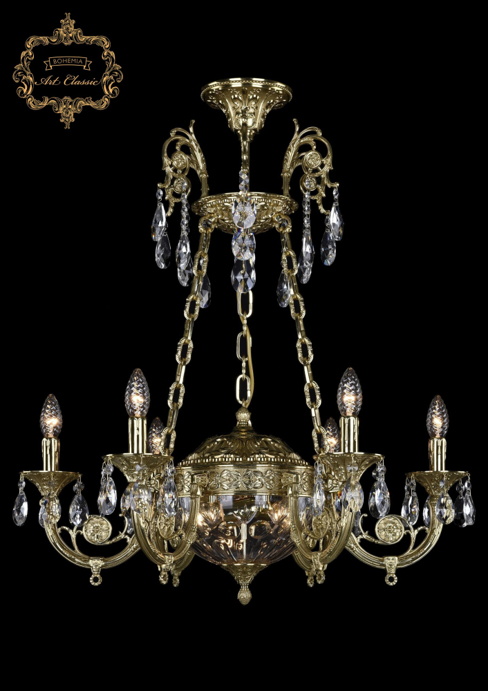 Подвесная люстра Art Classic 31.44.6.KR175SP.250IT.G.Sp.Clear.1E в Санкт-Петербурге