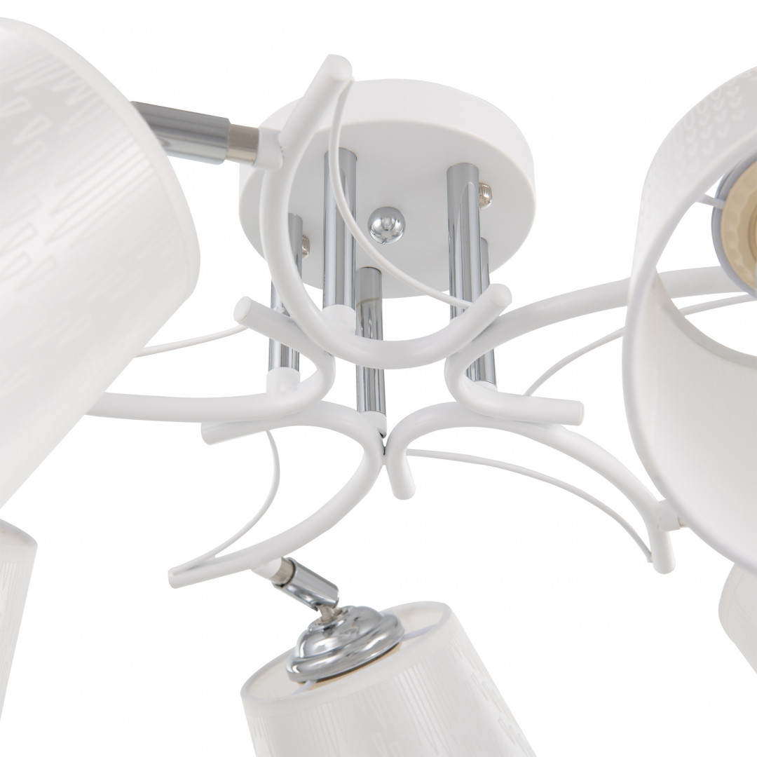 Потолочная люстра Arte Milano Napoli 330806/5 WT+CR в Санкт-Петербурге