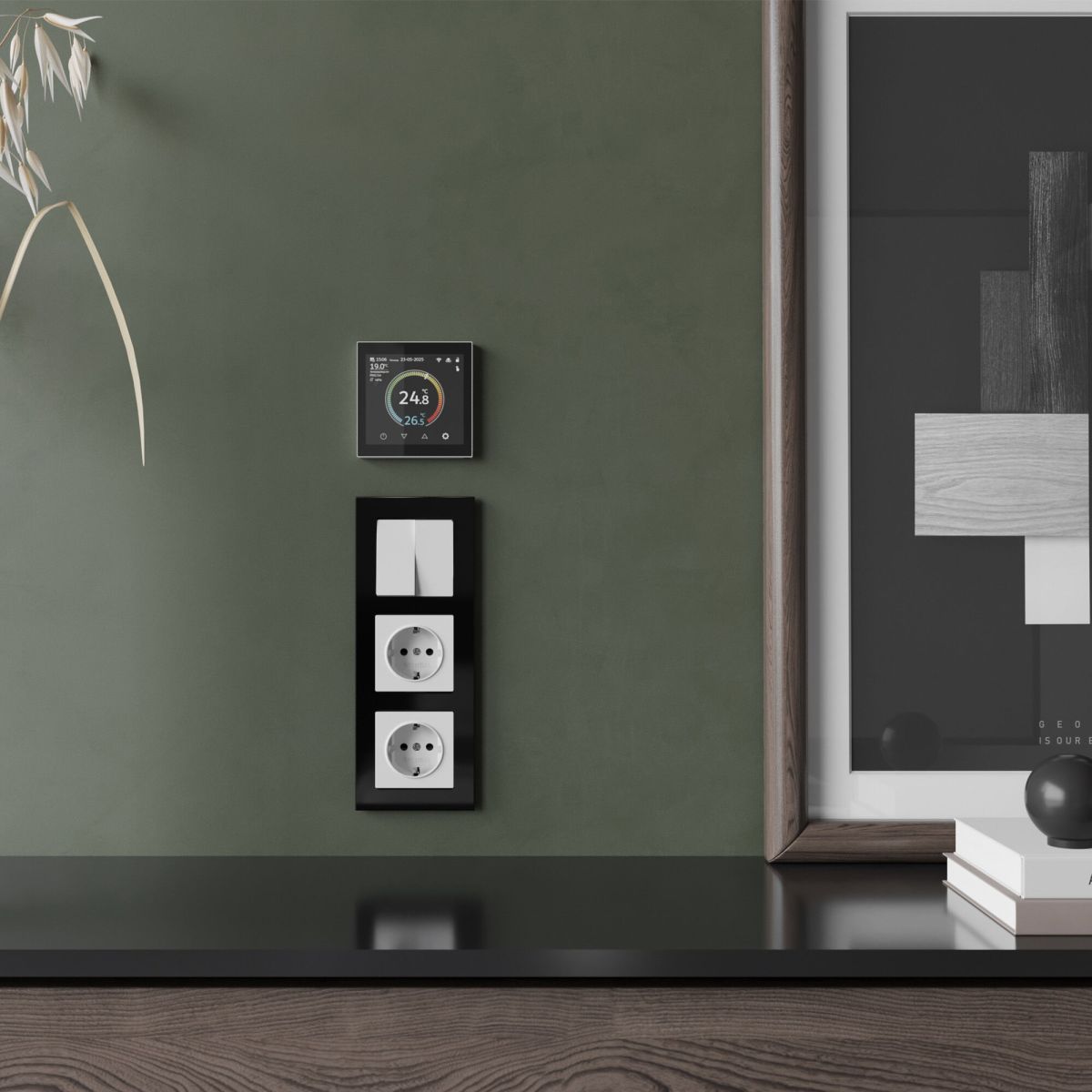 Умный сенсорный терморегулятор с LCD дисплеем Werkel W1851101 4690389218330 a071604 в #REGION_NAME_DECLINE_PP#