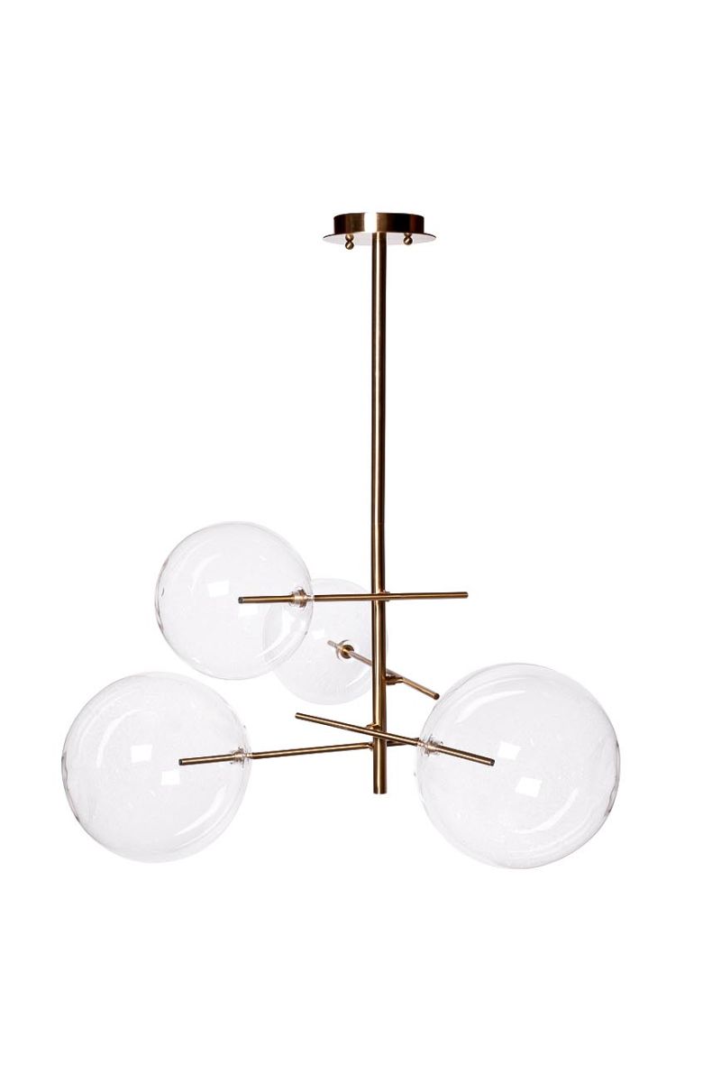 Люстра на штанге Garda Decor 20MD2321-4GOLD в Санкт-Петербурге