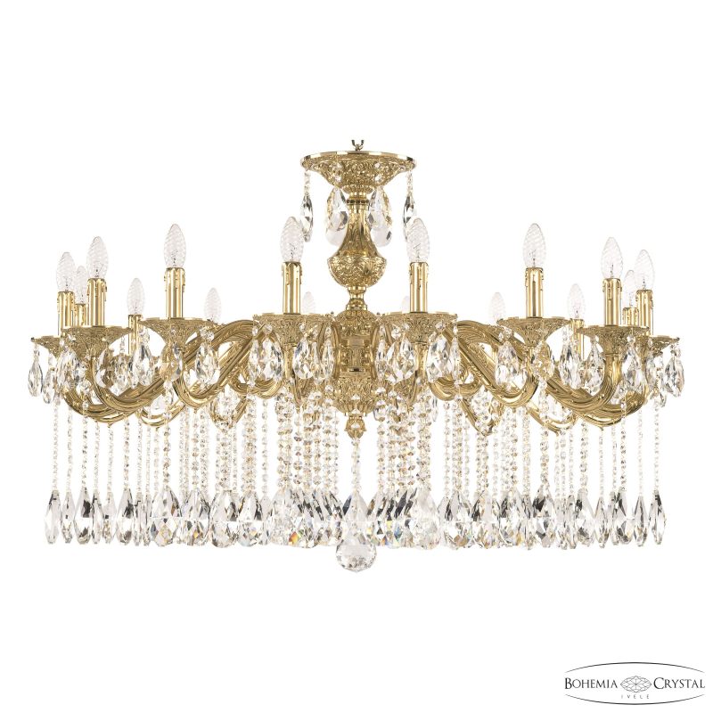 Подвесная люстра Bohemia Ivele Crystal Florence 71202/16/360 A G в Санкт-Петербурге