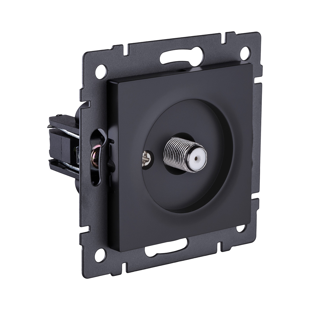 Розетка спутниковая SAT, черный матовый Kollinger REA-020BM для Aspekt, Eleganz, Reflex в #REGION_NAME_DECLINE_PP#